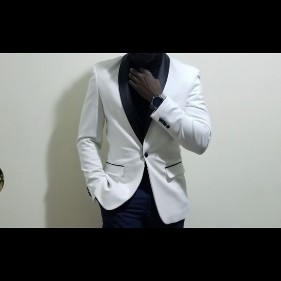 Men tuxedo white and black - Picture 8 of 11